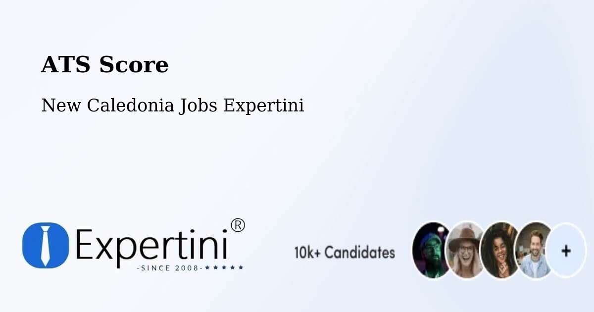 Resume ATS Score & Job Description Match Tool – Baco - New Caledonia Jobs Expertini