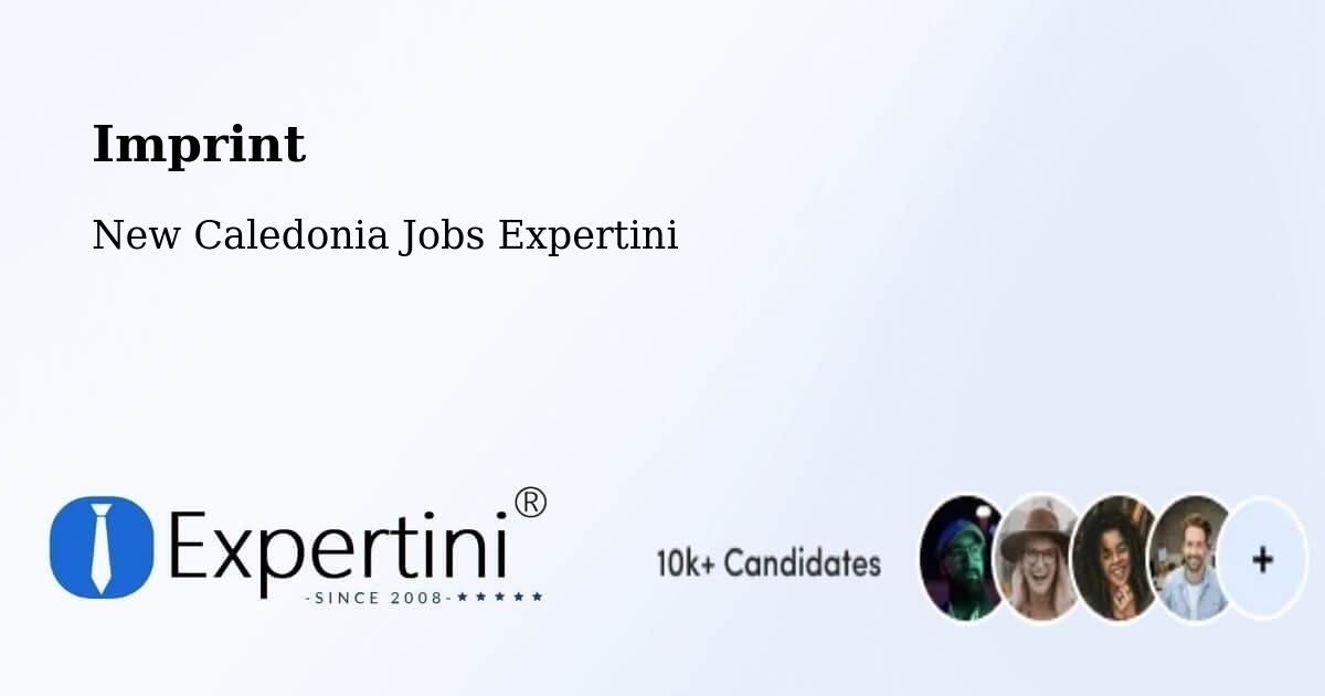 Imprint – Baco - New Caledonia Jobs Expertini