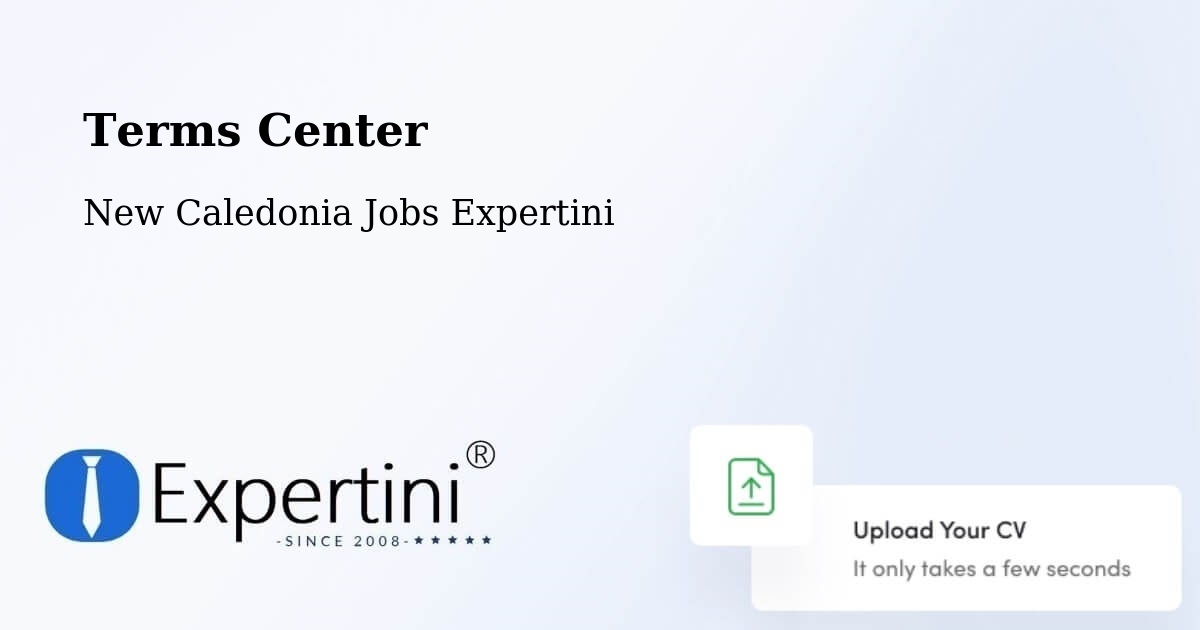 Terms of Service – Baco - New Caledonia Jobs Expertini